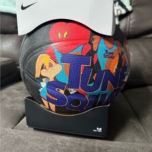 Nike Tune Squad Black and Red Basketball